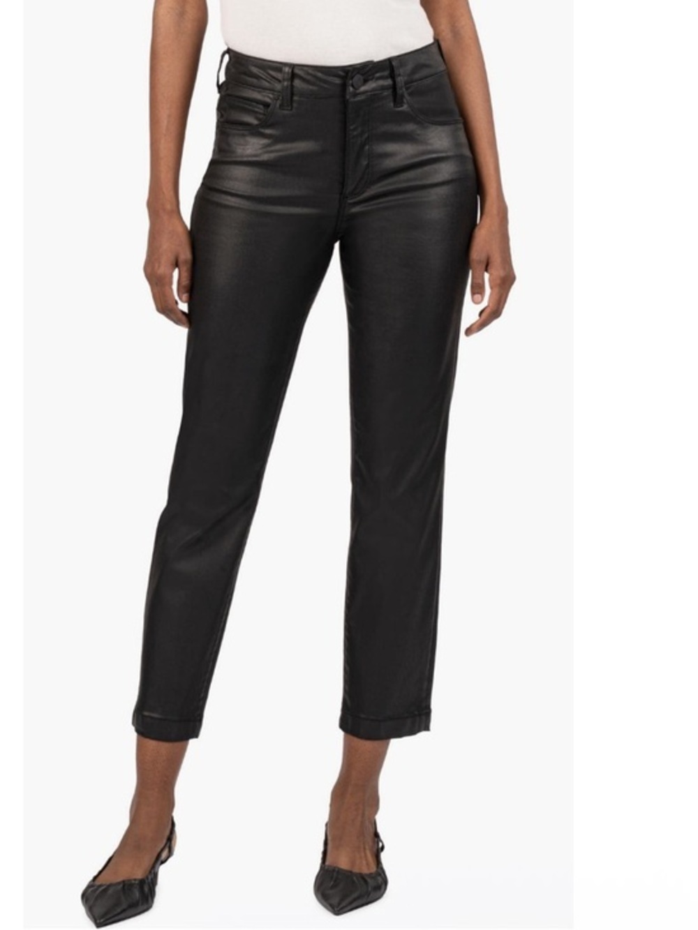KUT from the Kloth
Reese Coated Ankle
Slim Straight Leg Jeans